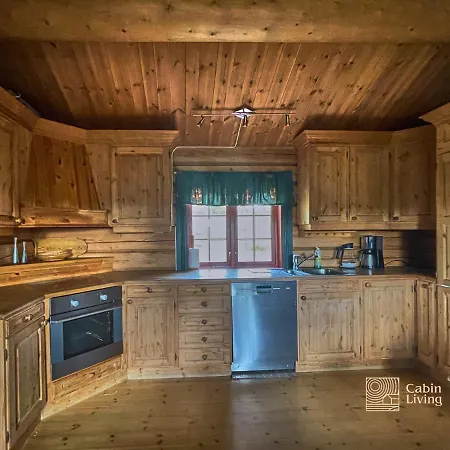 Cozy At With Sauna, Hot Tub & Fireplace Hébergement de vacances Beitostolen